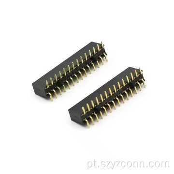 Conector de cabeçalho fêmea de passo de 2,0 mm 28P